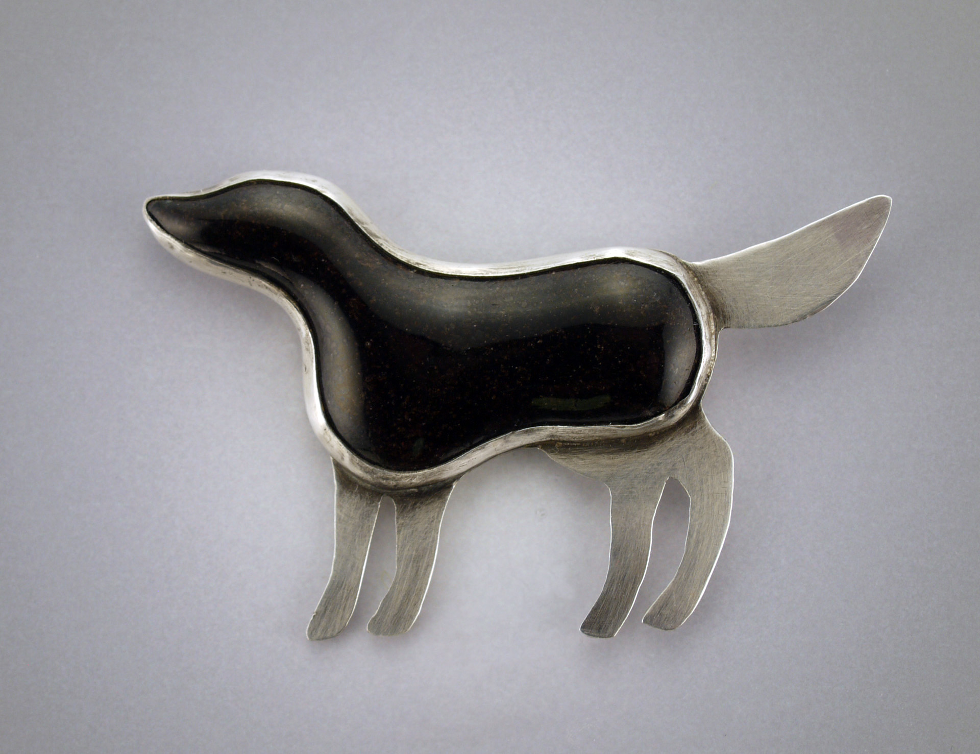 Black Lab Pin